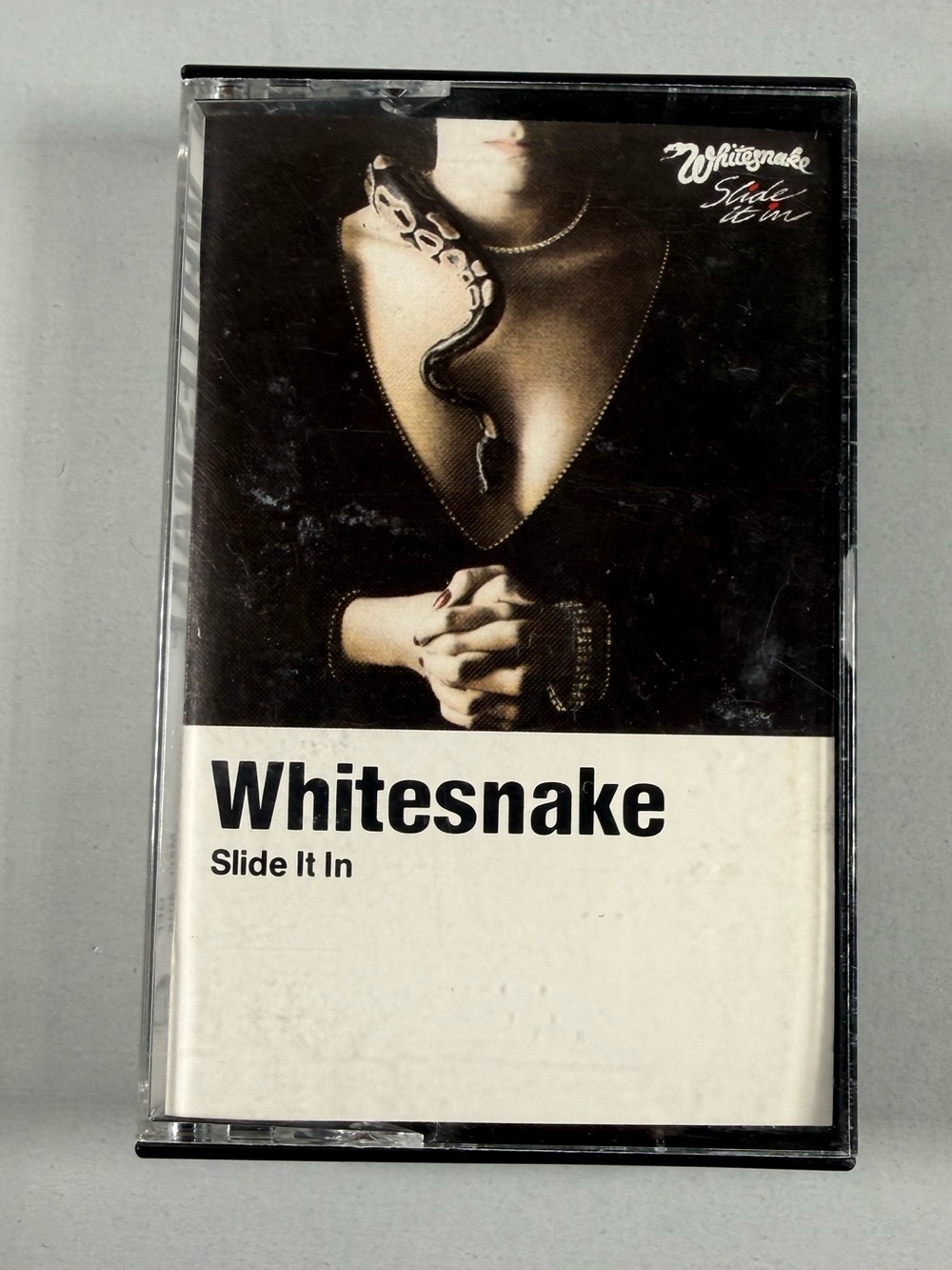 Whitesnake-Slide it In Cassette Tape